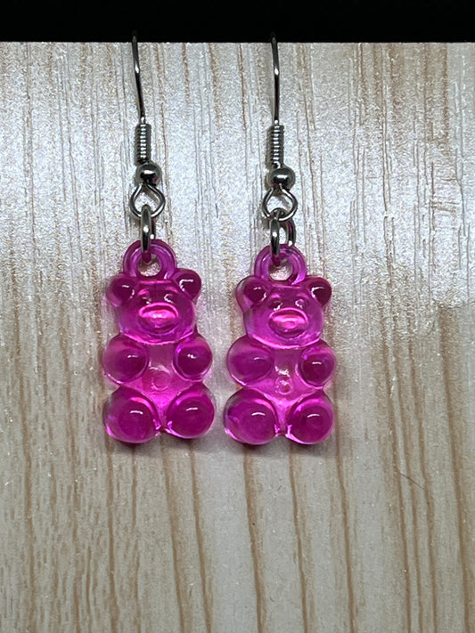 Bear earrings E408