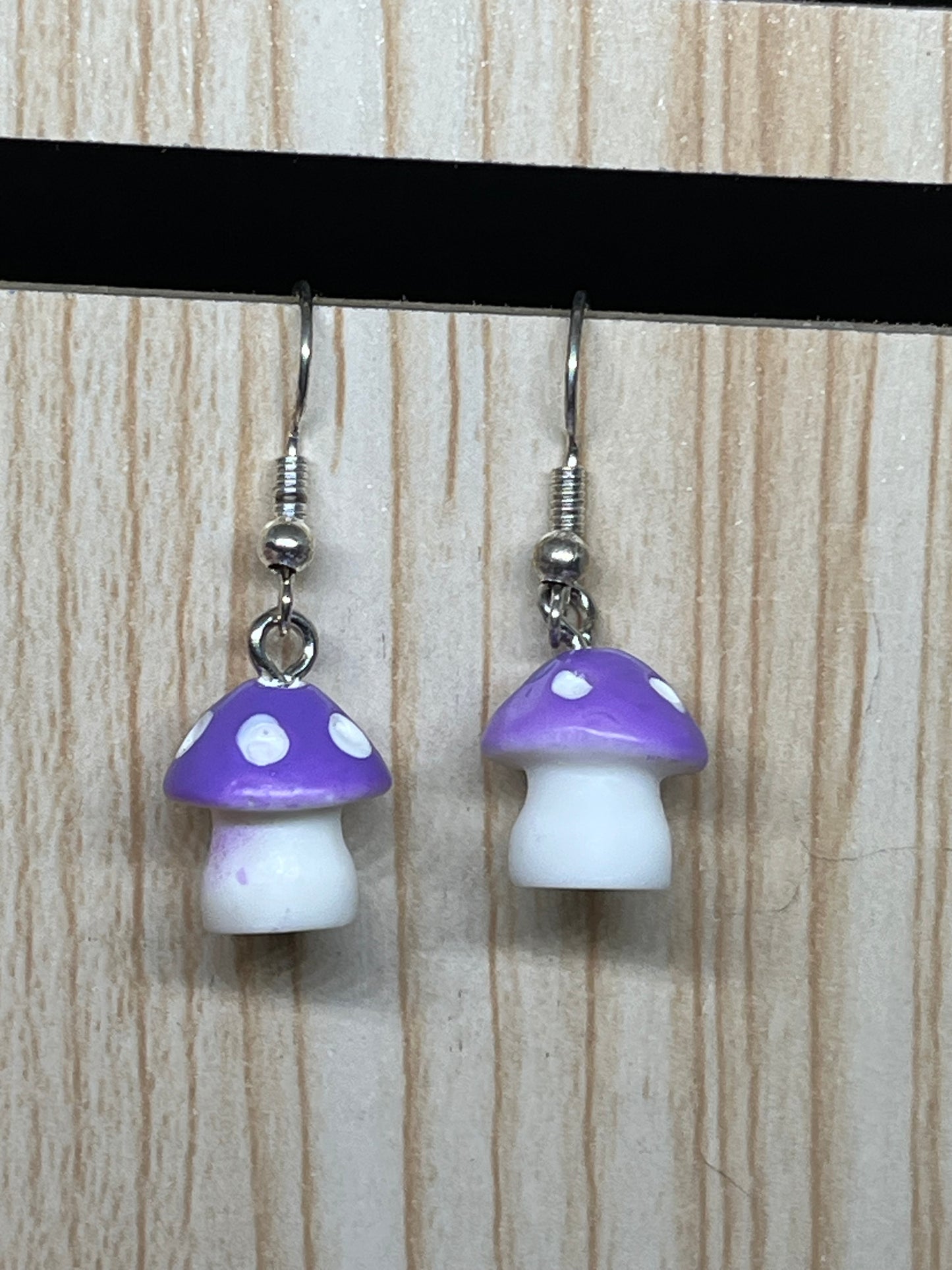 Mushroom earrings E117