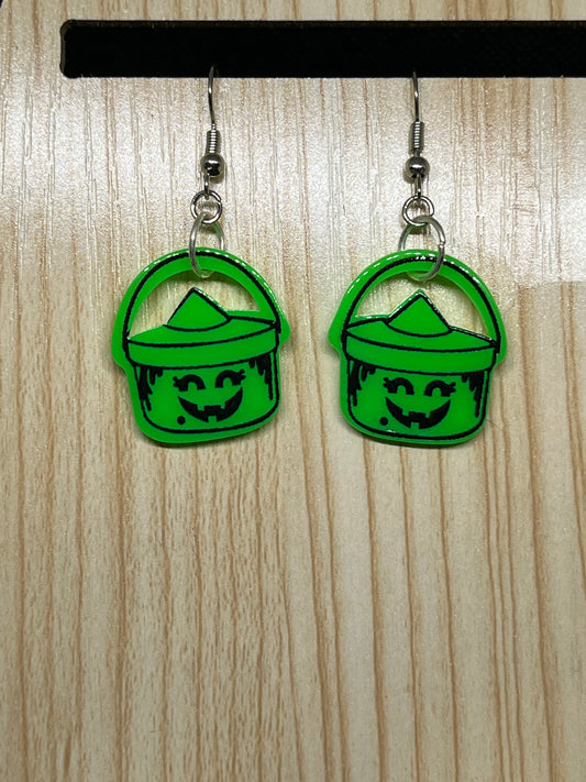 Witch meal earrings H186