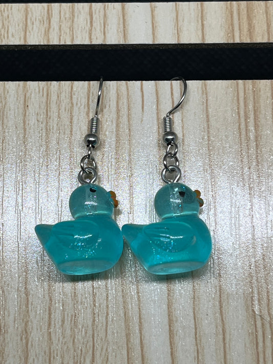 Duck earrings E315