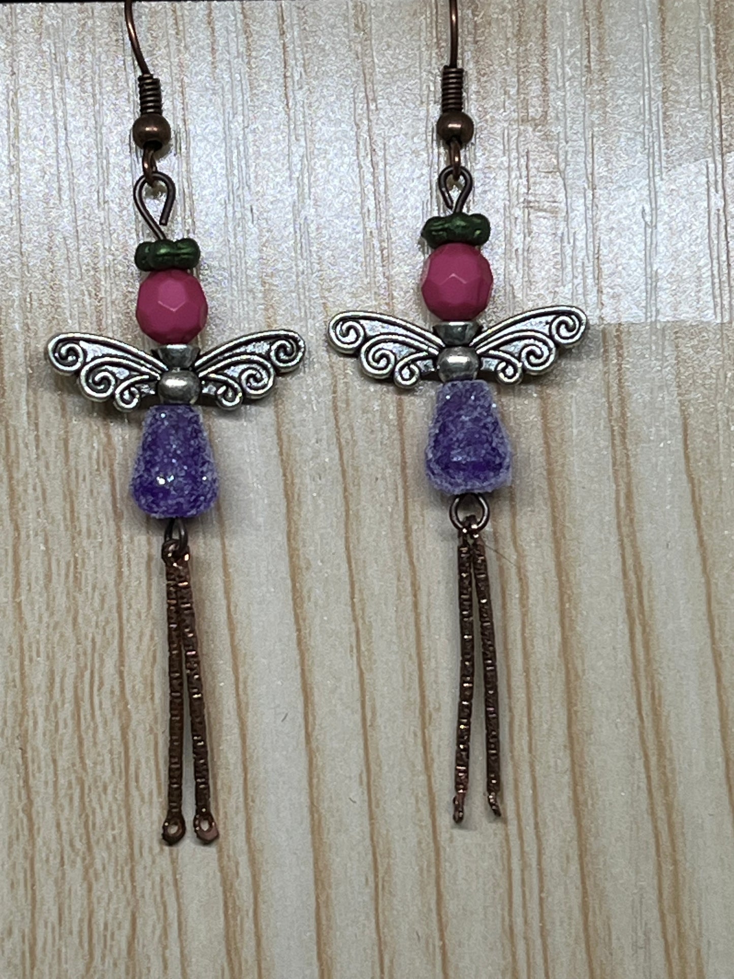 Angel earrings E458