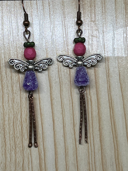 Angel earrings E458