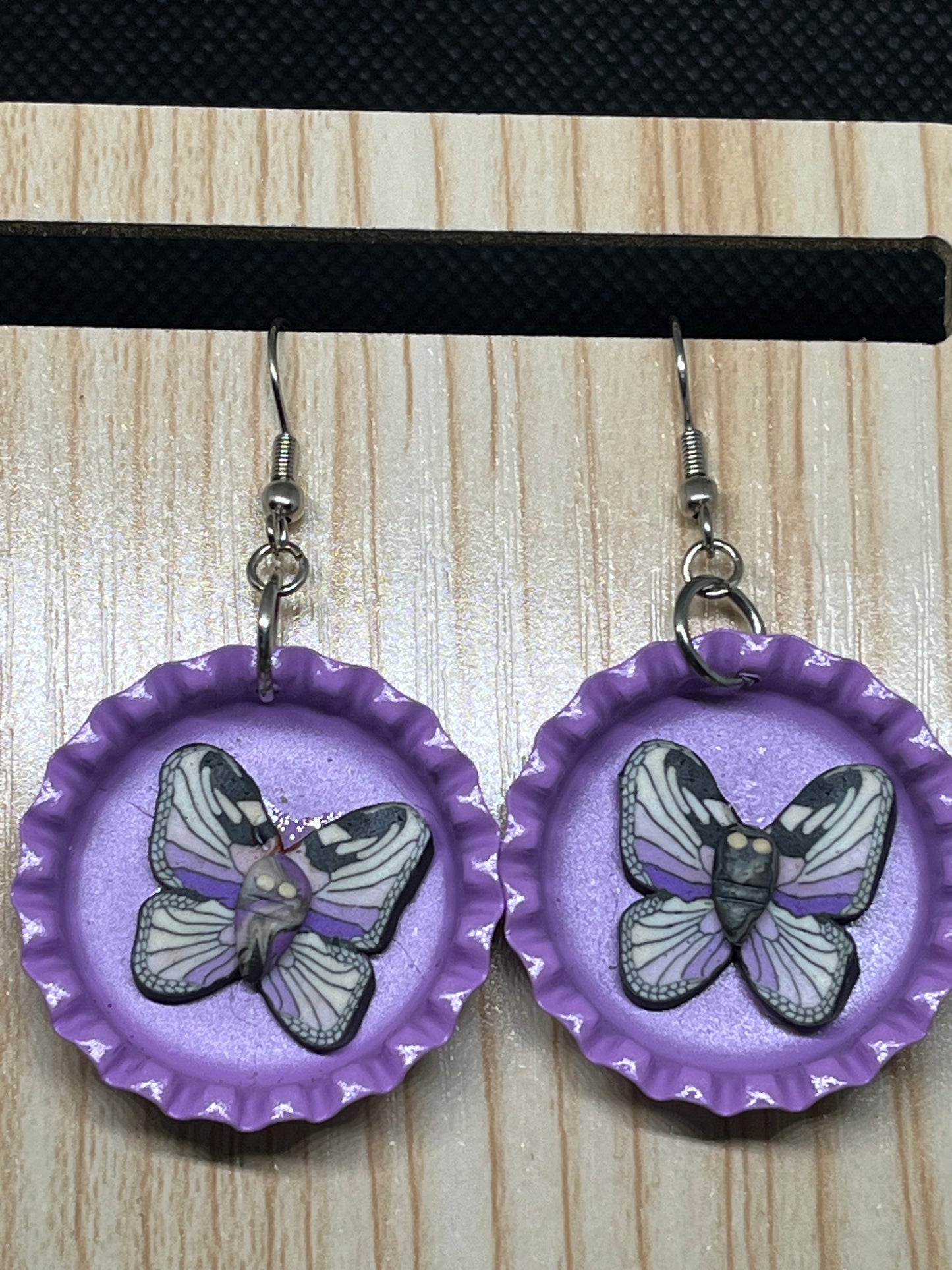 Butterfly earrings E231