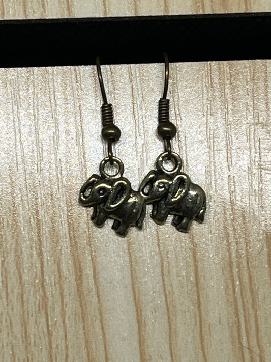 Elephant earrings E340