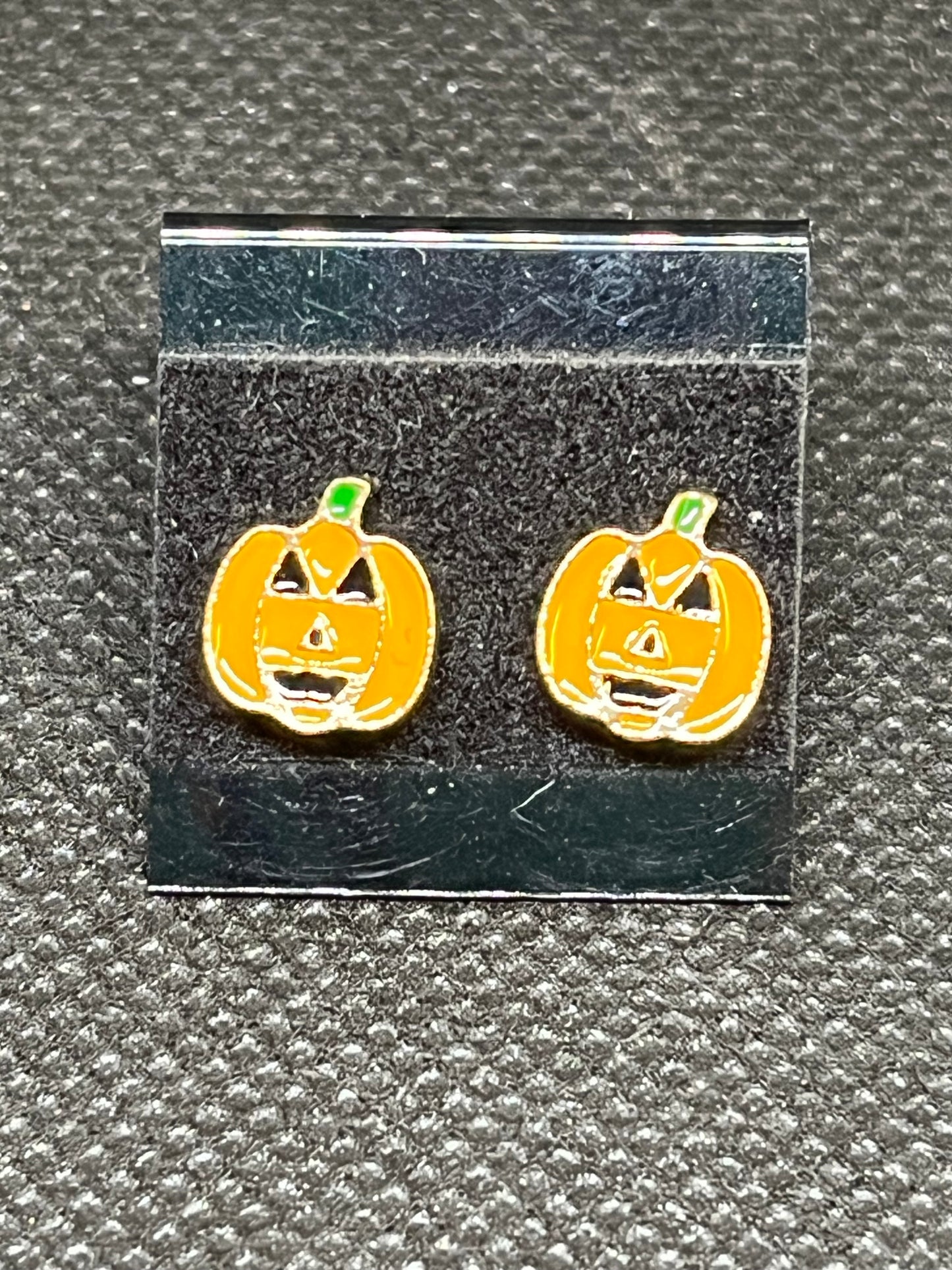 Jack o’lantern earrings H214