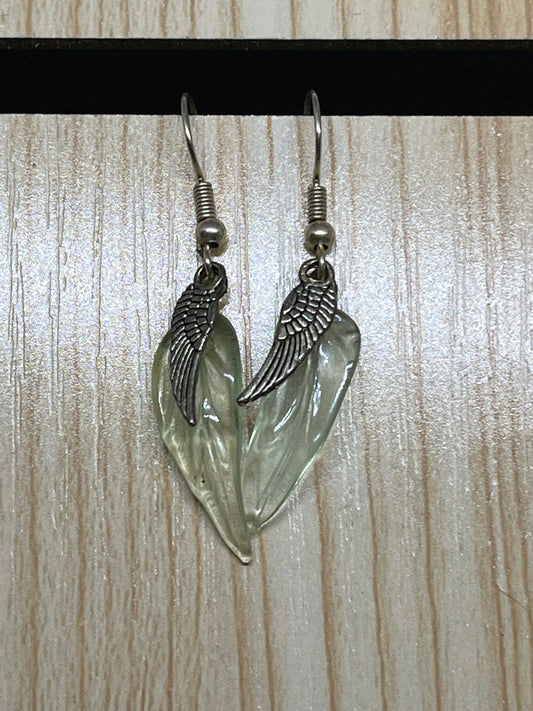 Wing earrings E485
