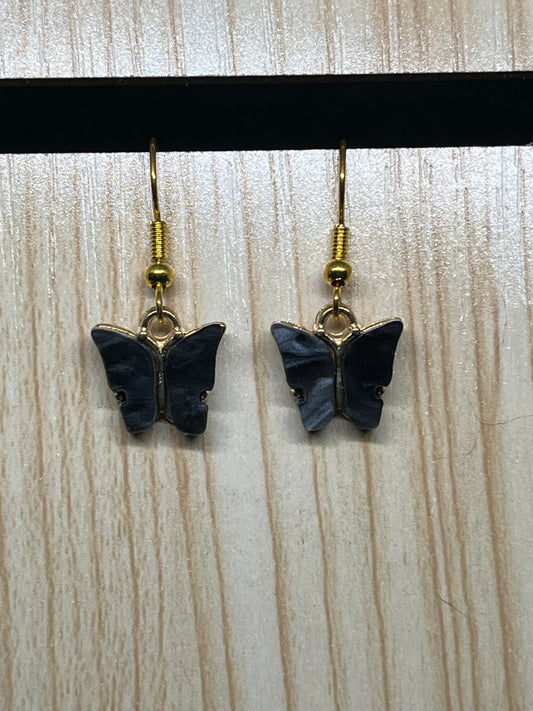 Butterfly earrings E252