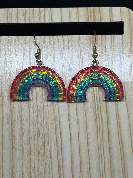 Rainbow earrings E229