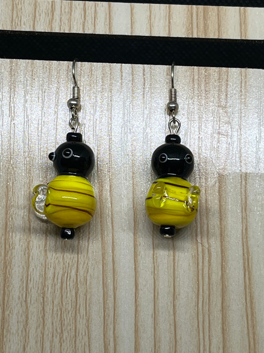 Bee earrings E281