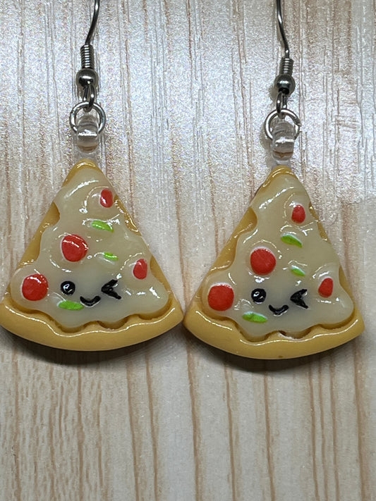 Pizza earrings E110