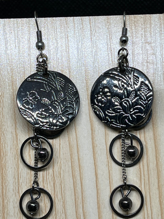 Flower earrings E185