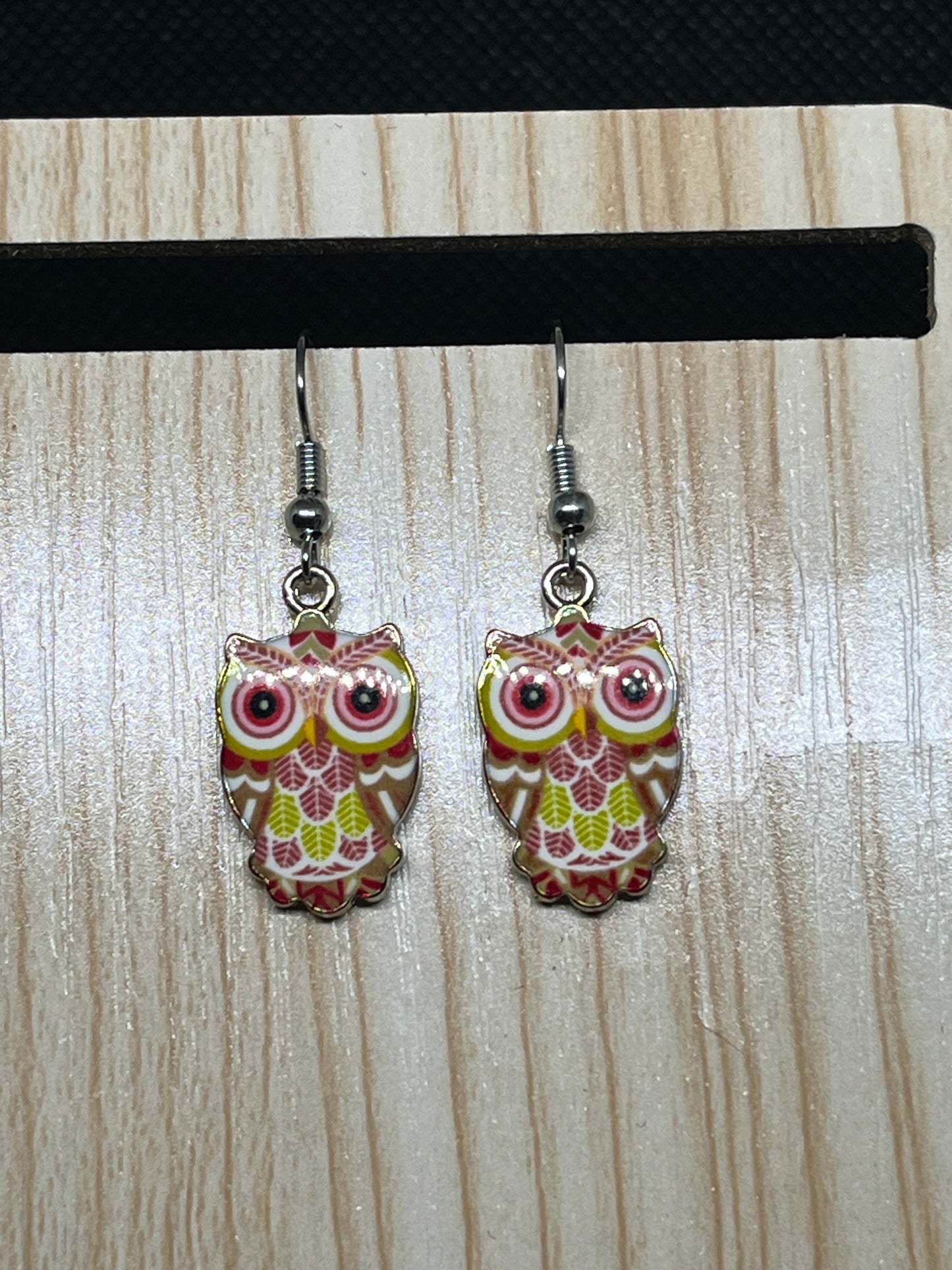 Owl earrings E298