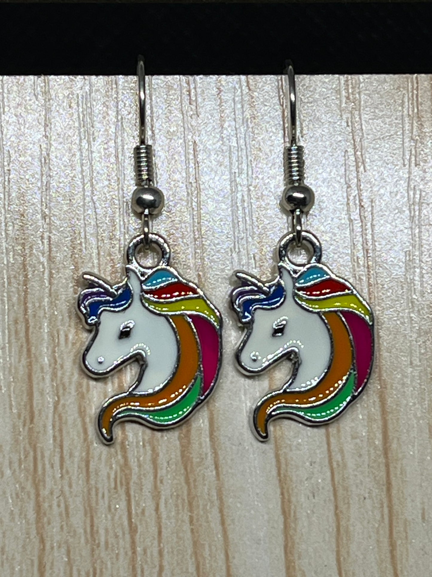 Unicorn earrings E729