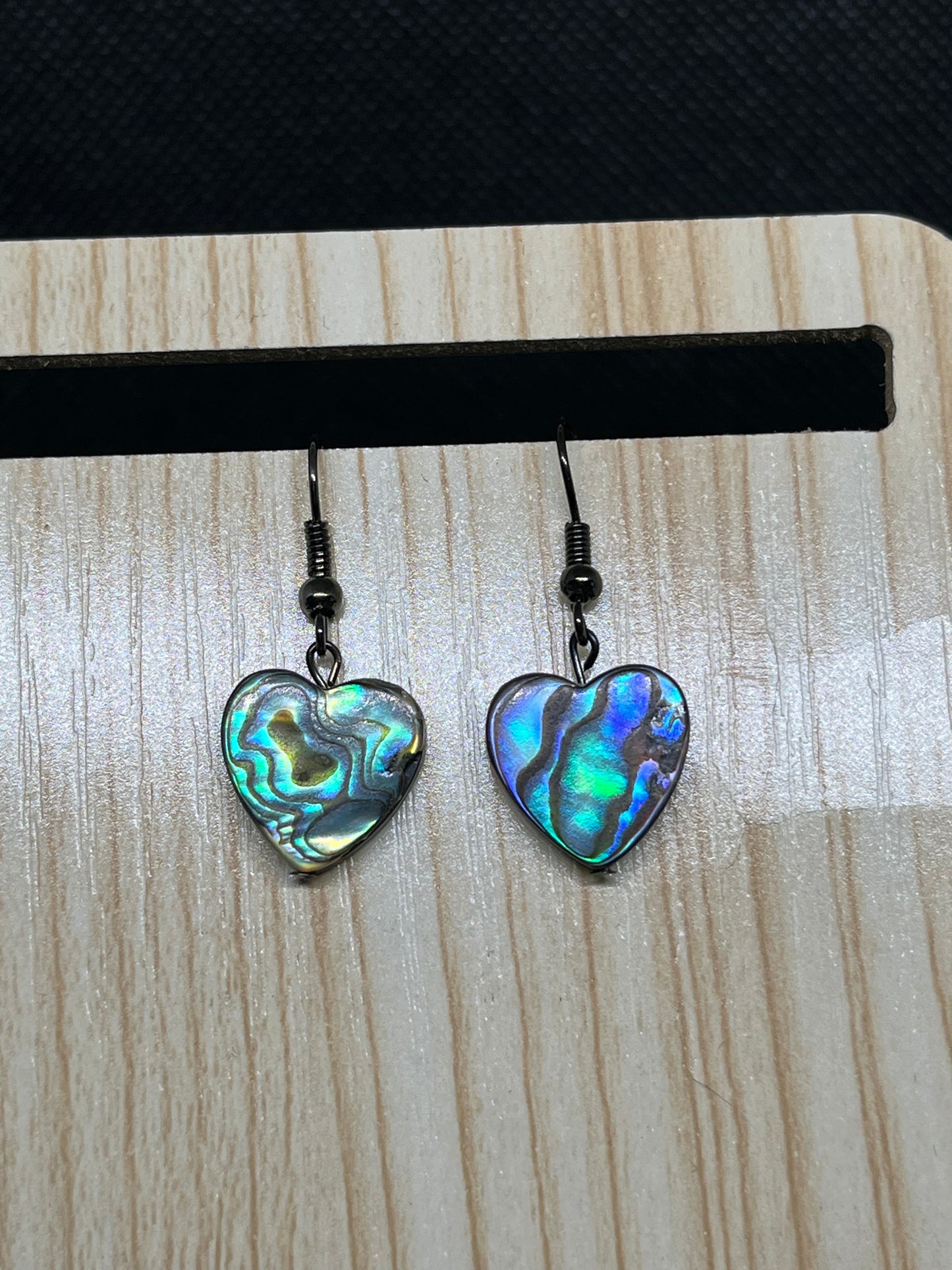 Heart earrings E552