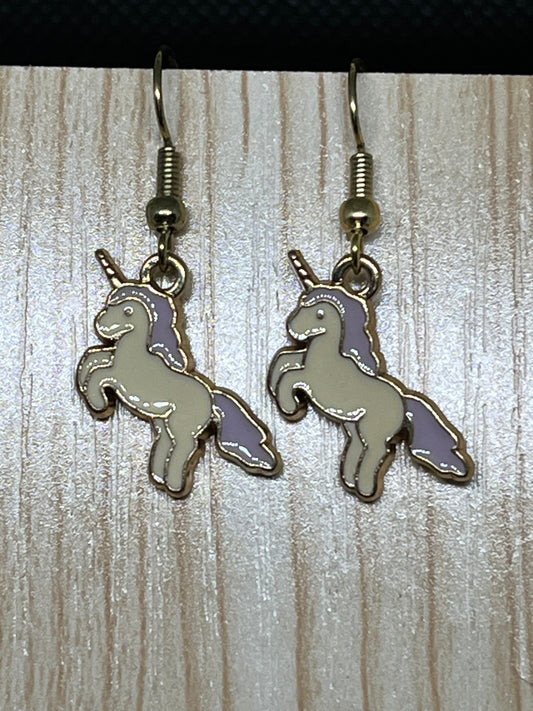 Unicorn earrings E722