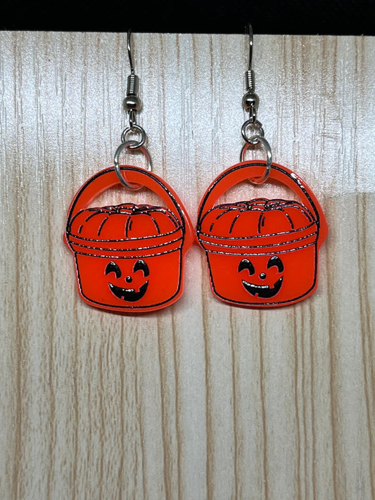 Pumpkin meal earrings H187