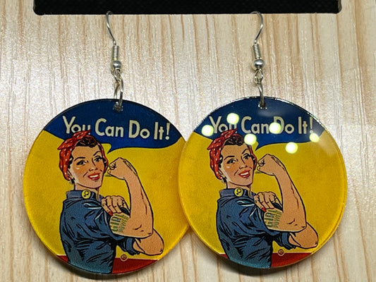 Fun earrings E599