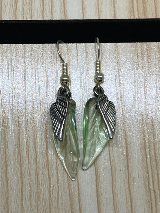 Wing earrings E486
