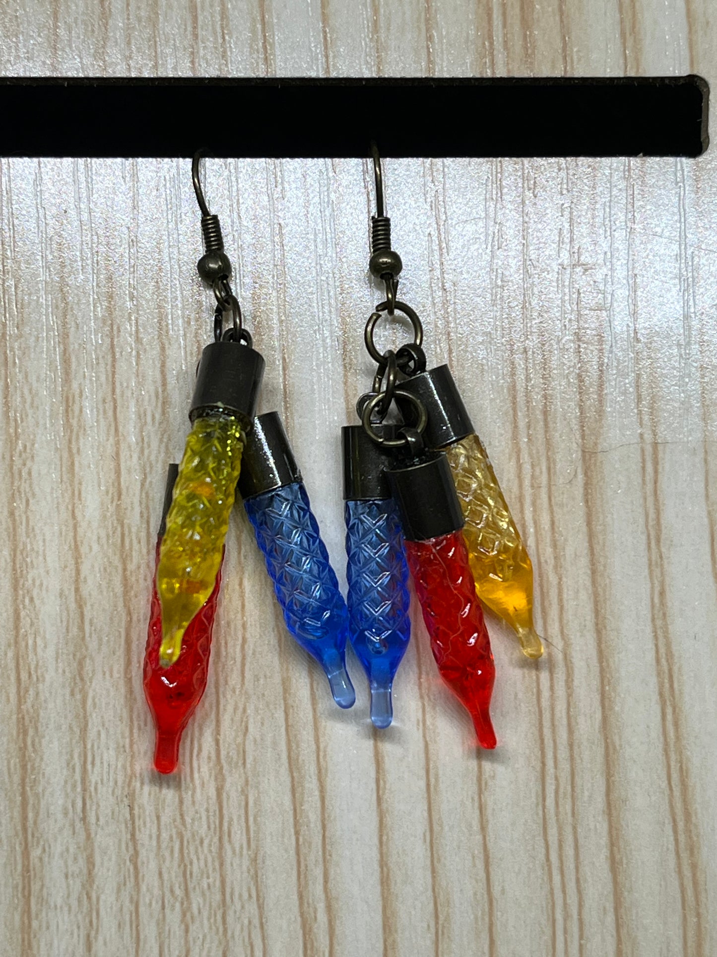 Christmas lights earrings C21