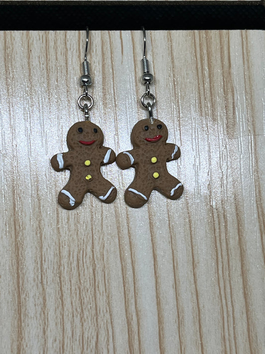 Gingerbread earrings C153