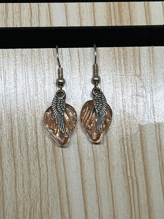 Wing earrings E493