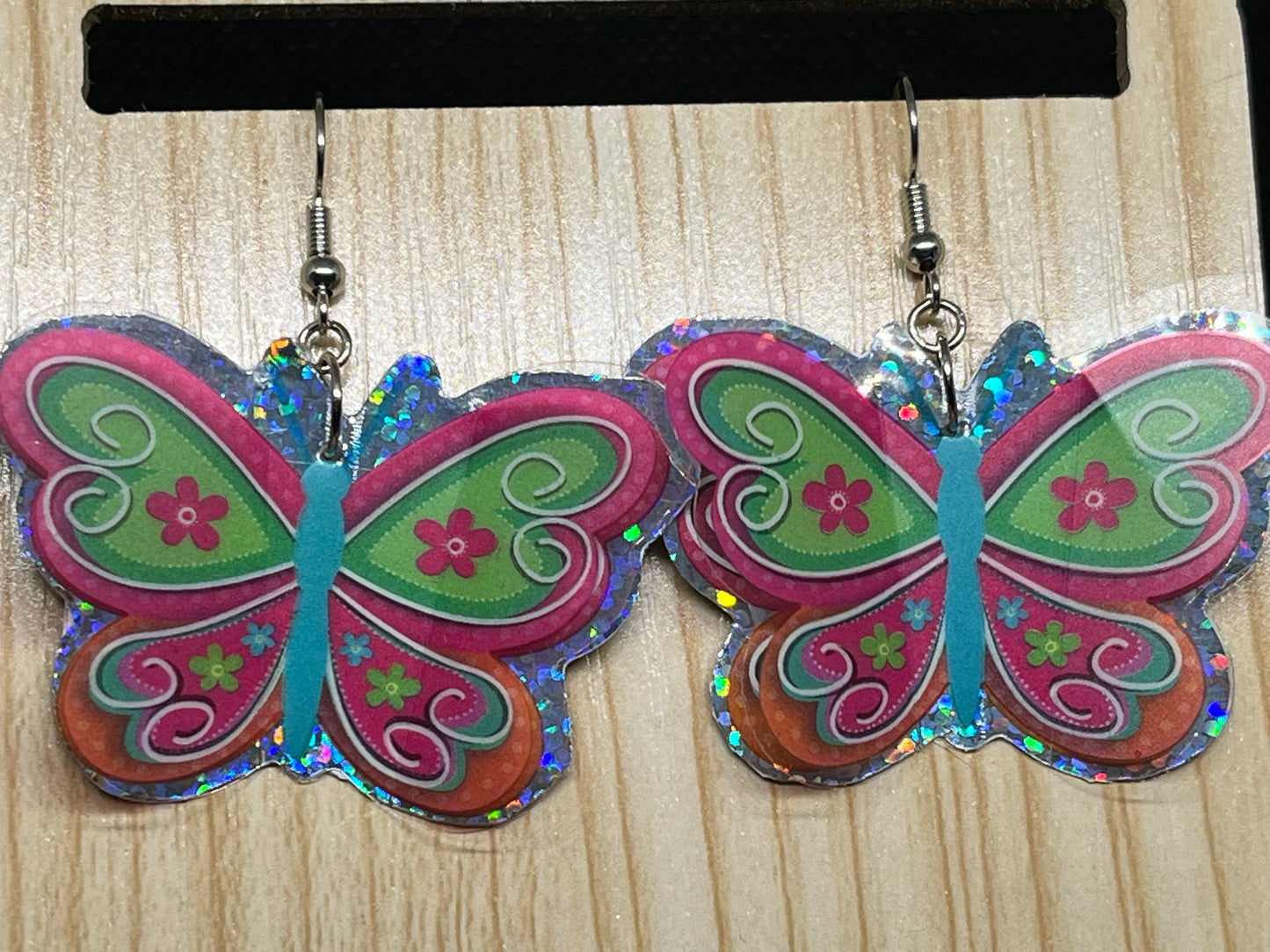 Butterfly earrings E277