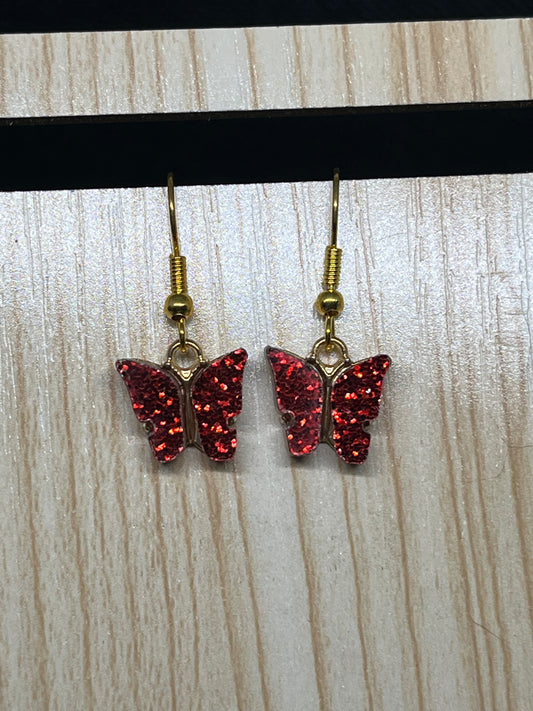Butterfly earrings E247