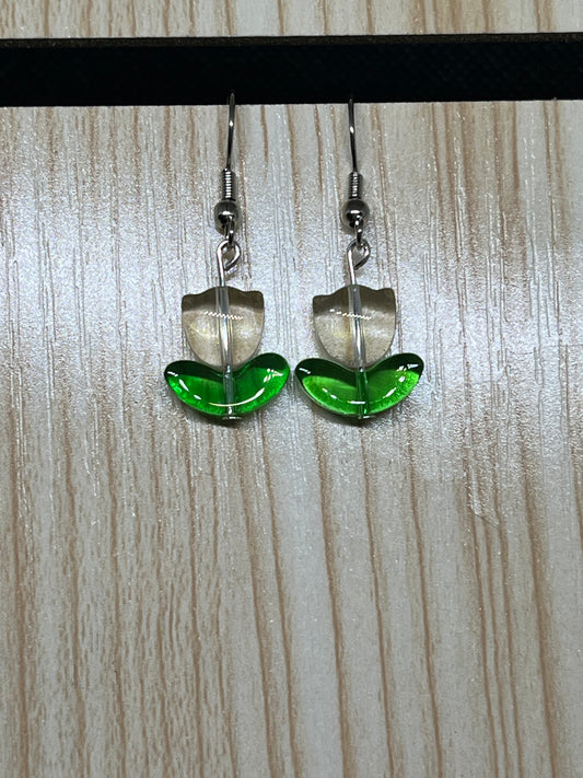 Flower earrings E191