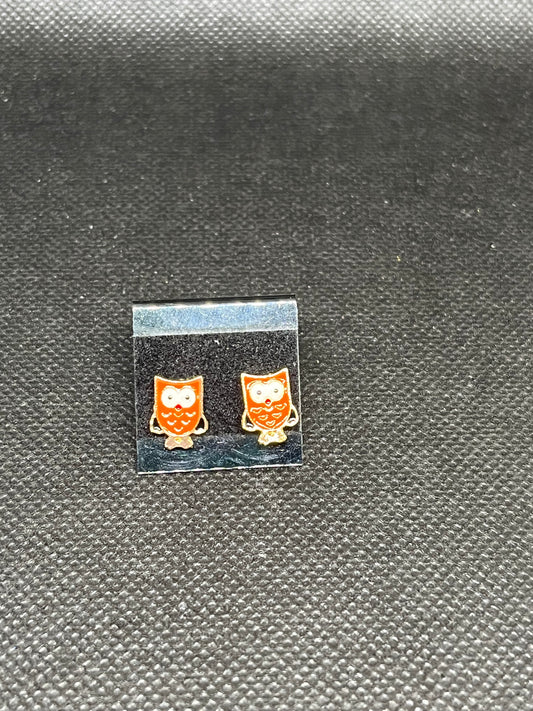 Owl stud earrings TK3