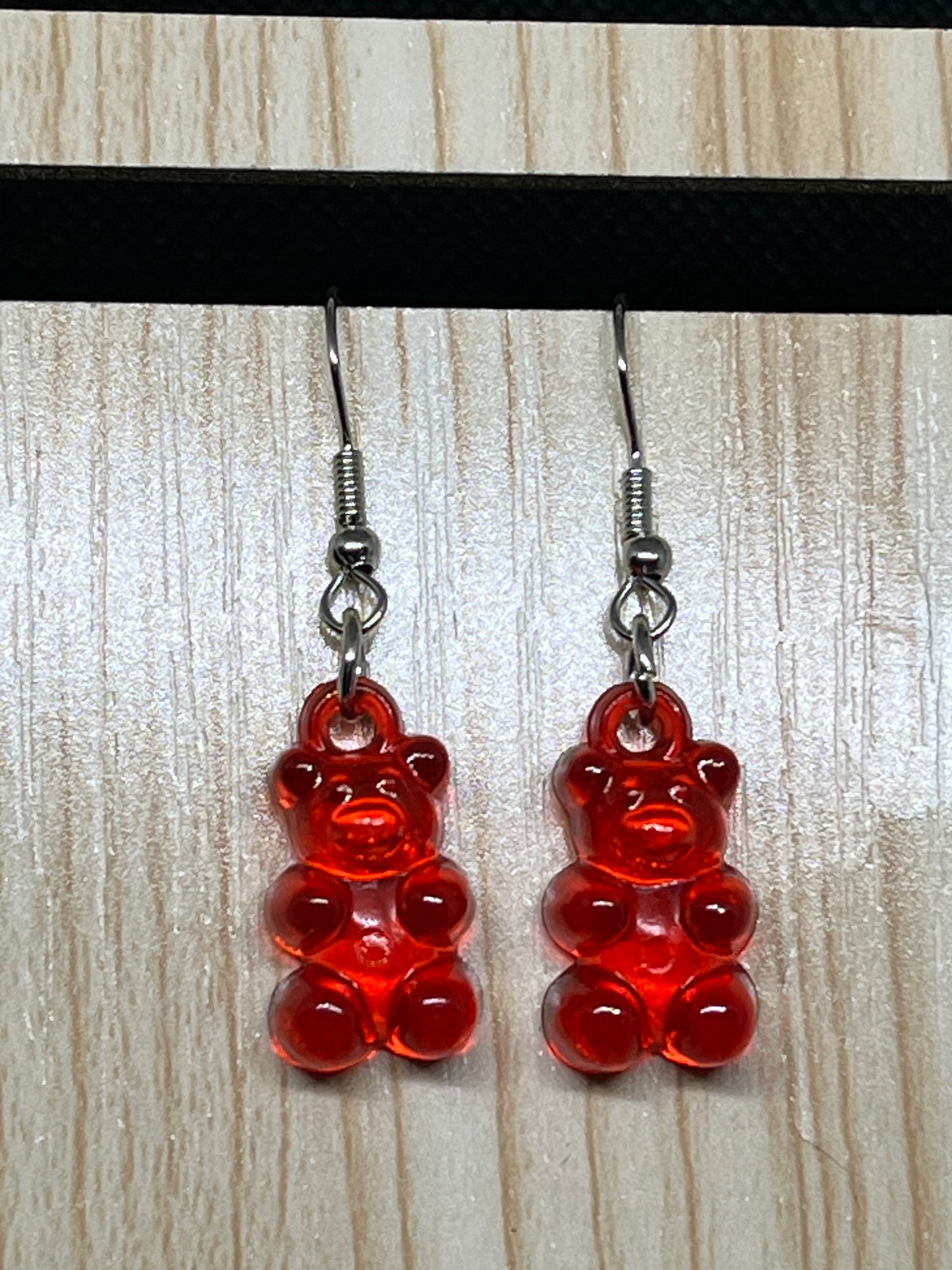 Bear earrings E409