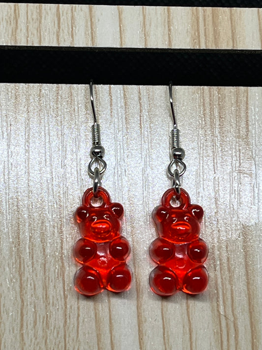 Bear earrings E409