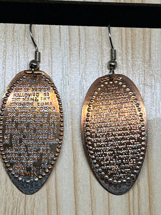 Prayer earrings E477