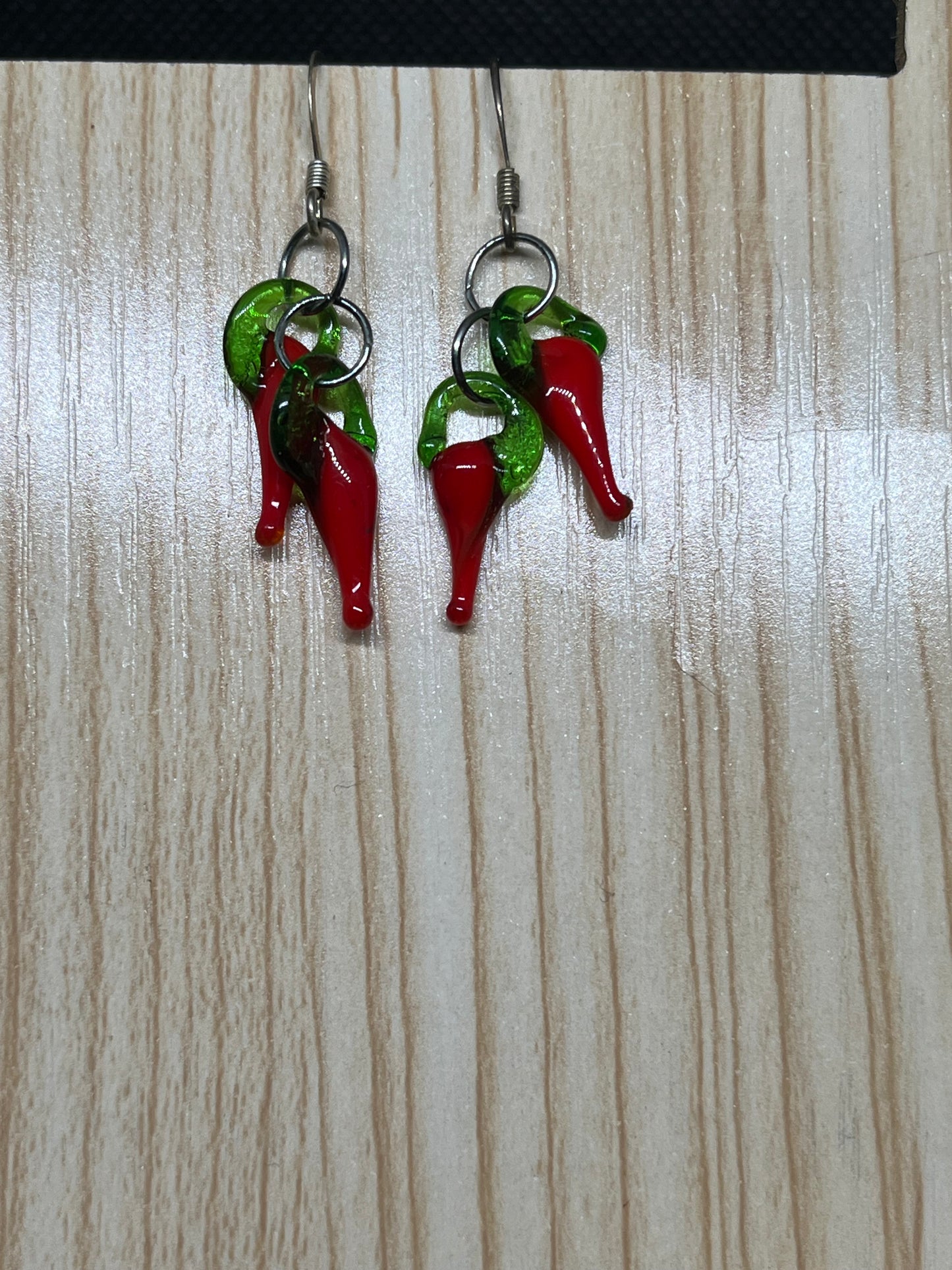 Chili earrings E22