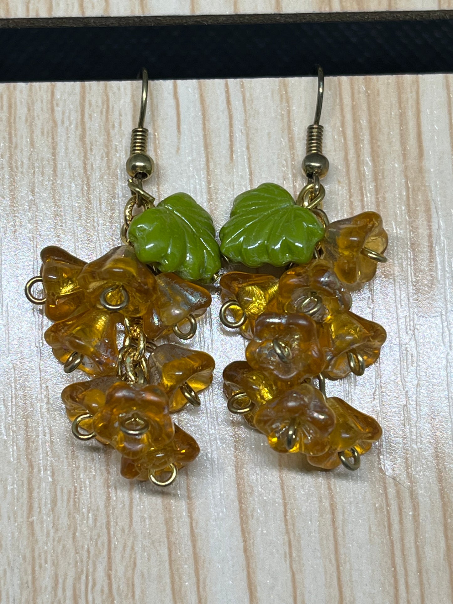 Flower earrings E199