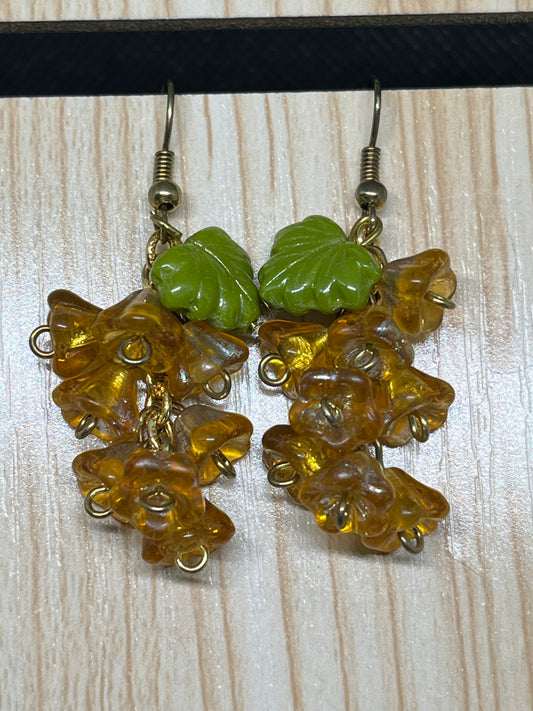 Flower earrings E199