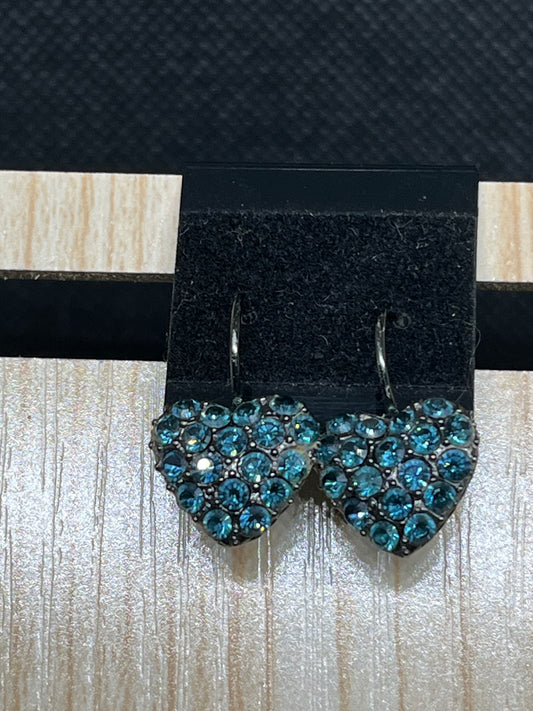 Heart earrings E554