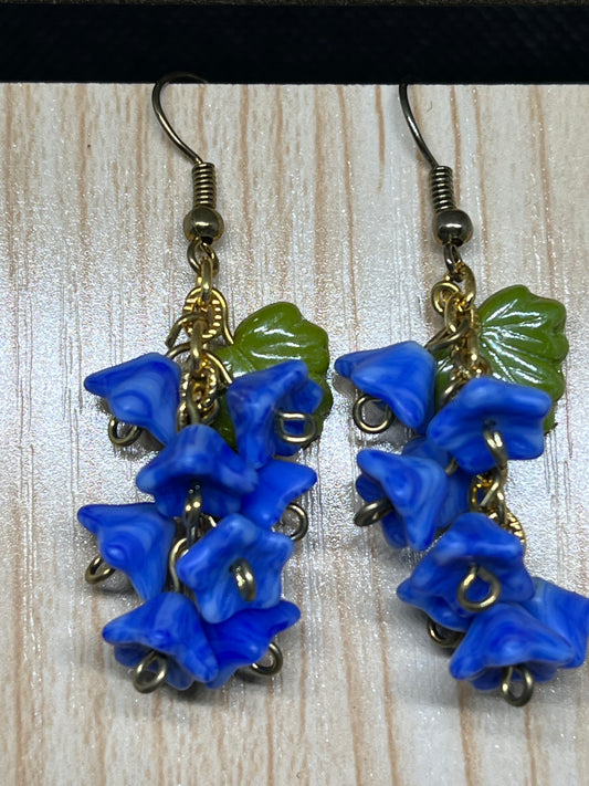 Flower earrings E197