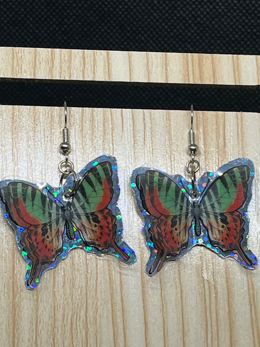 Butterfly earrings E265