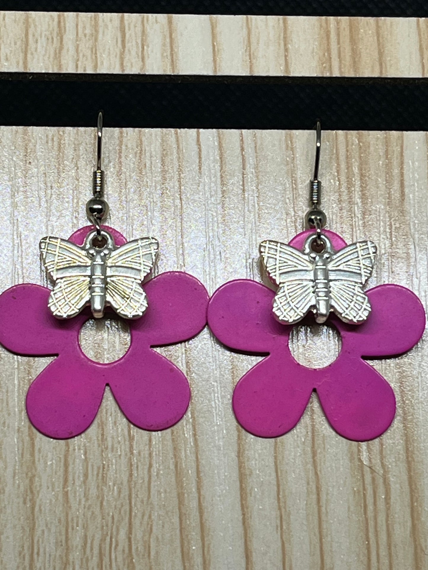 Butterfly earrings E258