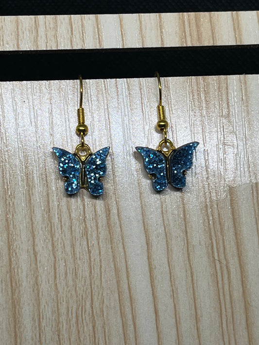 Butterfly earrings E251