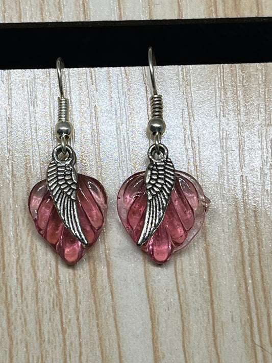 Wing earrings E495