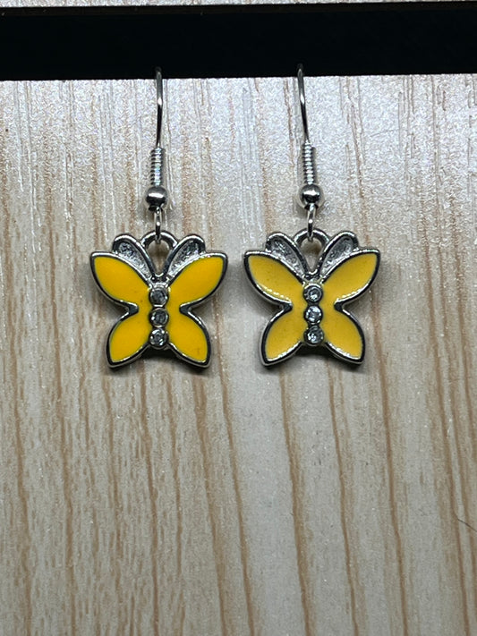 Butterfly earrings E253