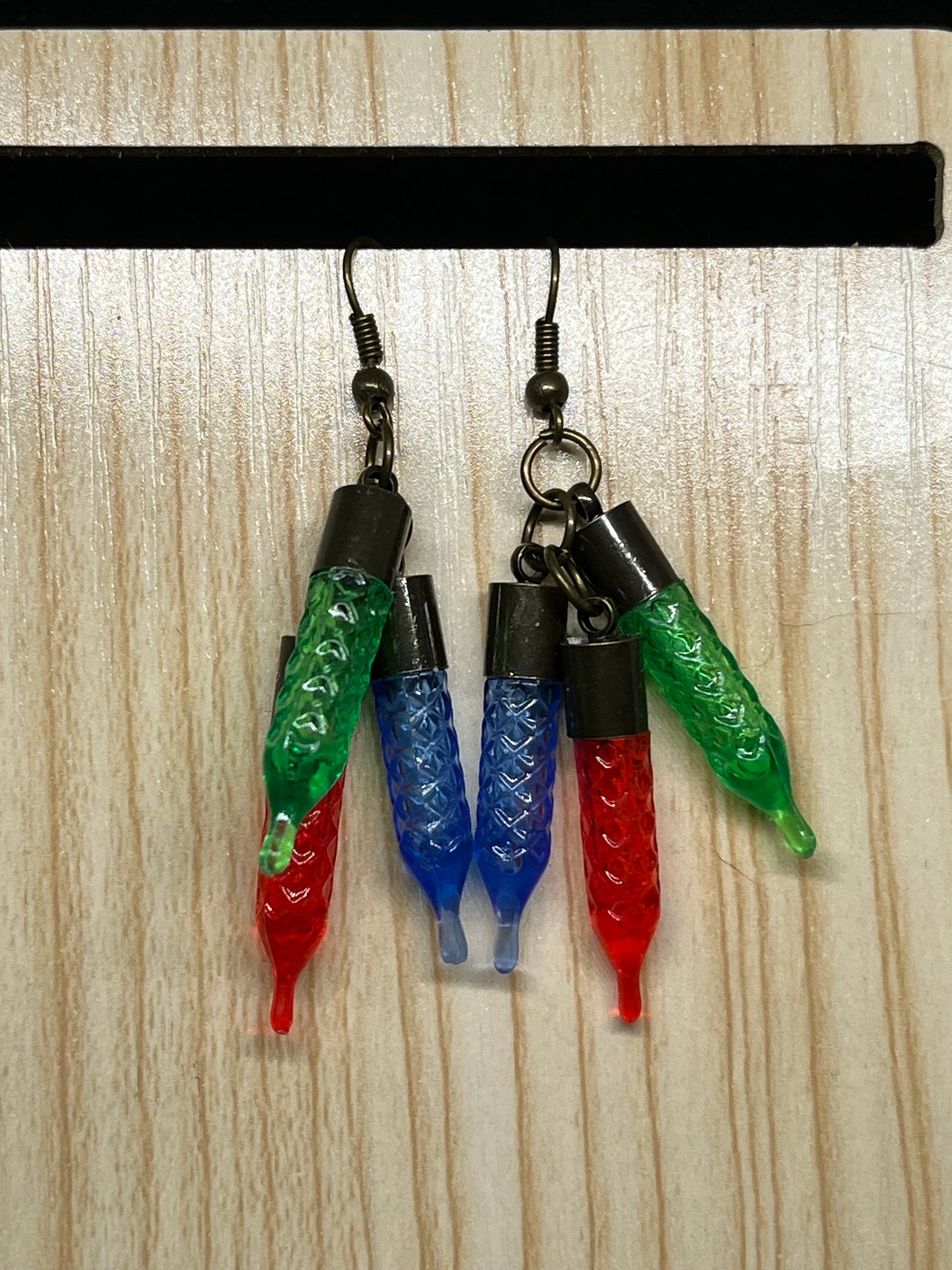 Christmas lights earrings C20
