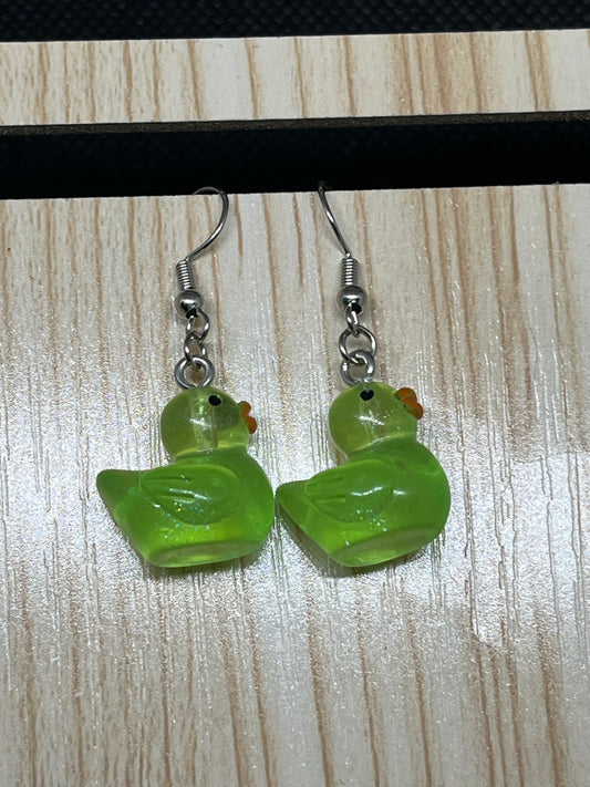 Duck earrings E314