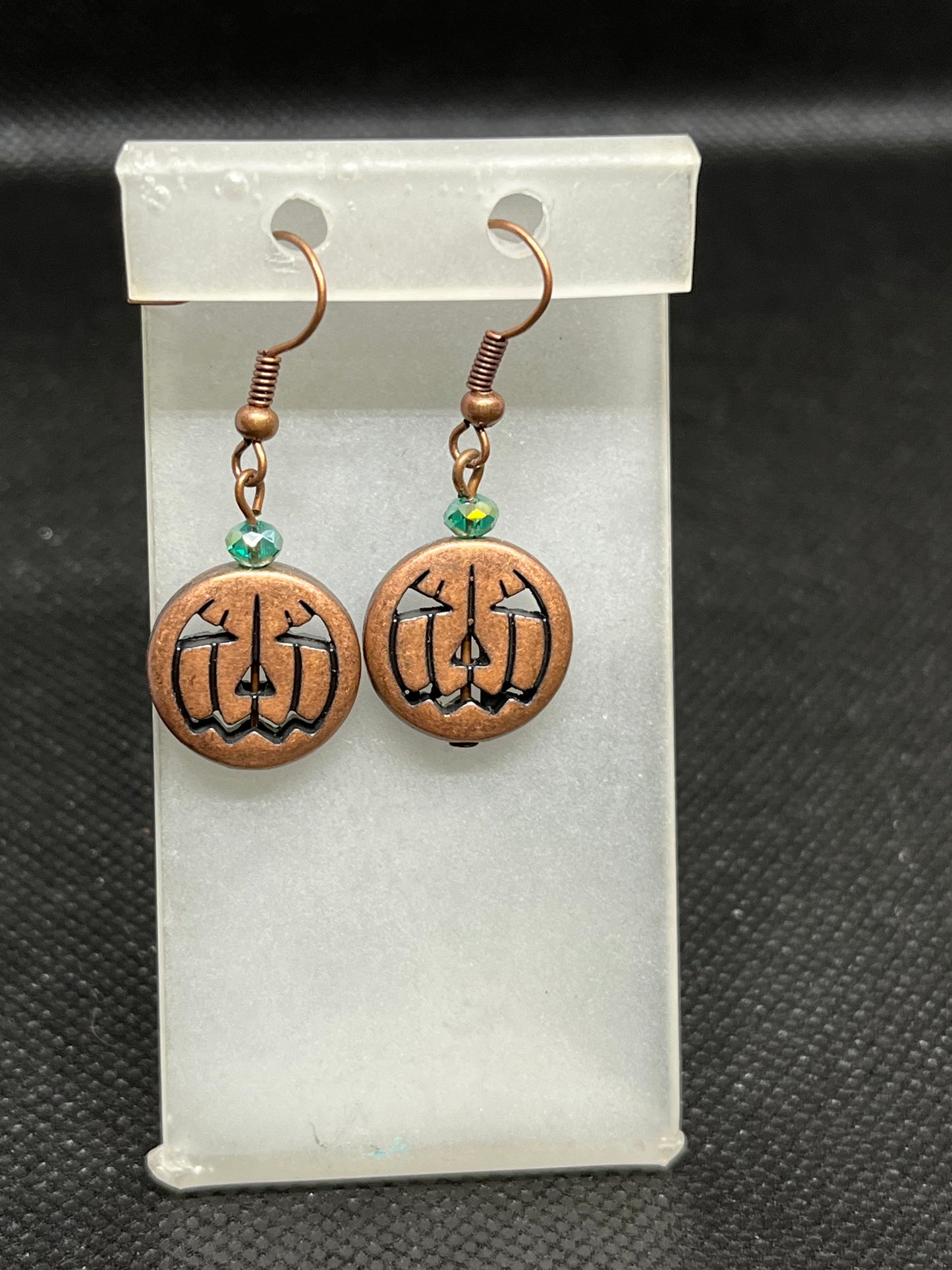 Pumpkin earrings H10
