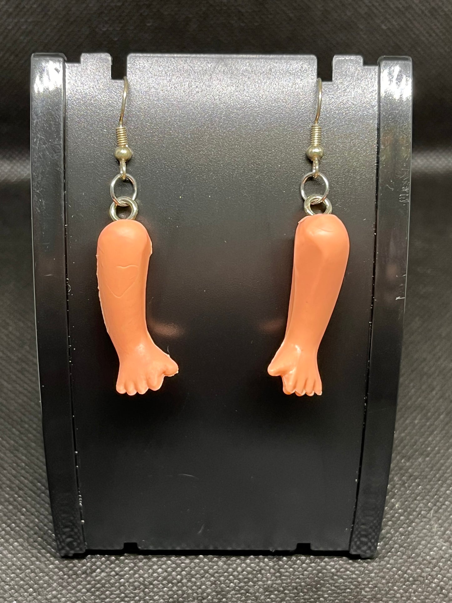 Doll arm earrings H31