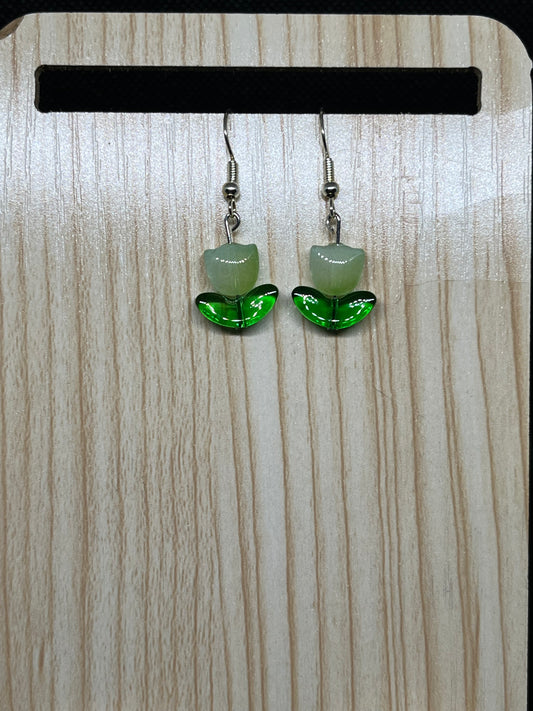 Flower earrings E21