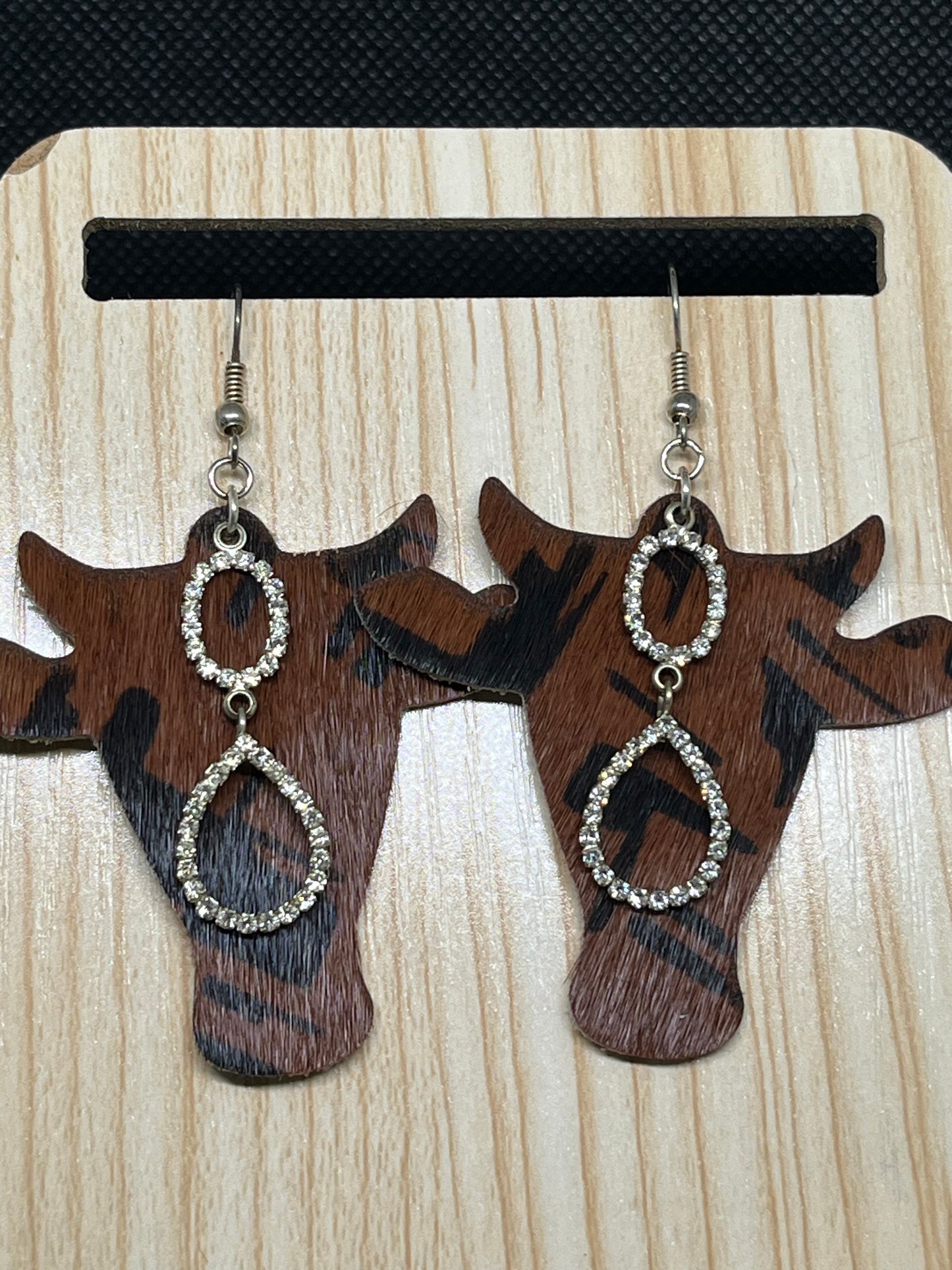Cow earrings E236