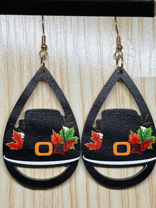 Pilgrim hat earrings TK11