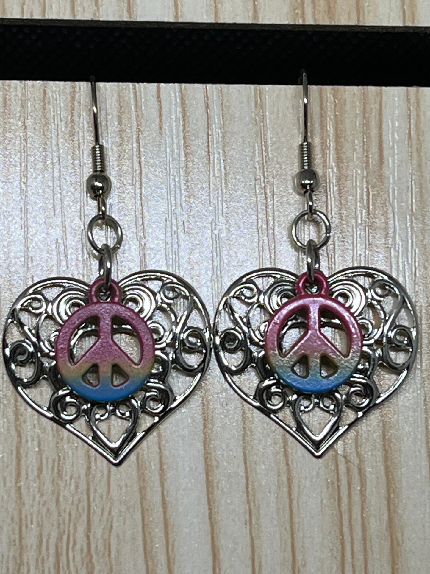 Peace earrings E660